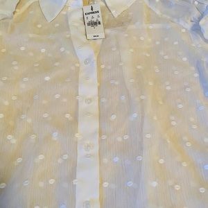 Express women’s button down shirt brand new with tags